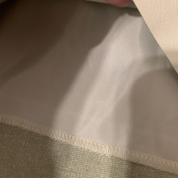 Cream faux leather mini skirt, size XS, NWT - Picture 7 of 8
